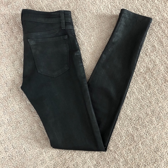 J Brand Denim - J Brand Coated Super Skinny Jeans Sz 26